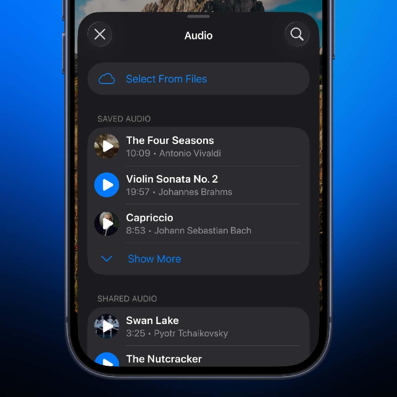 Profile Audio in Stories. When posting a story, you can now quickly add audio from your profile playlist.December Features1 • 2 • 3 • More