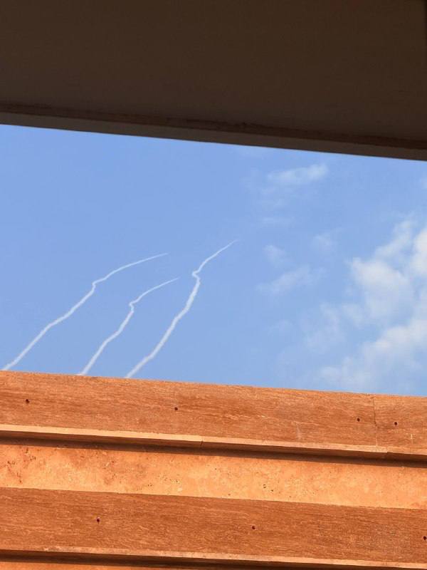 🚨🚨🚨 טיל בליסטי שנורה מבושהר