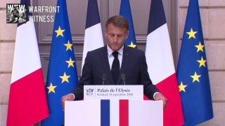 ️🇫🇷 🇪🇺🇷🇺נשיא צרפת עמנואל מקרון, על האיום הרוסי המתפתח לאירופה: