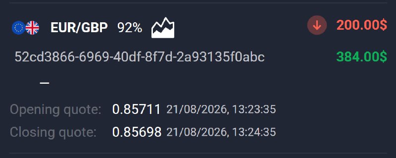 🔥AVIATOR CHANNEL🔥: 📊 EUR/GBP 🕘 1 MINUTES 💵 Use 200 from balance ➡️ CLICK HERE AND REGISTER✅ TRADE CLOSED IN PROFIT!💵 BALANCE: $537,80👉 CLIC