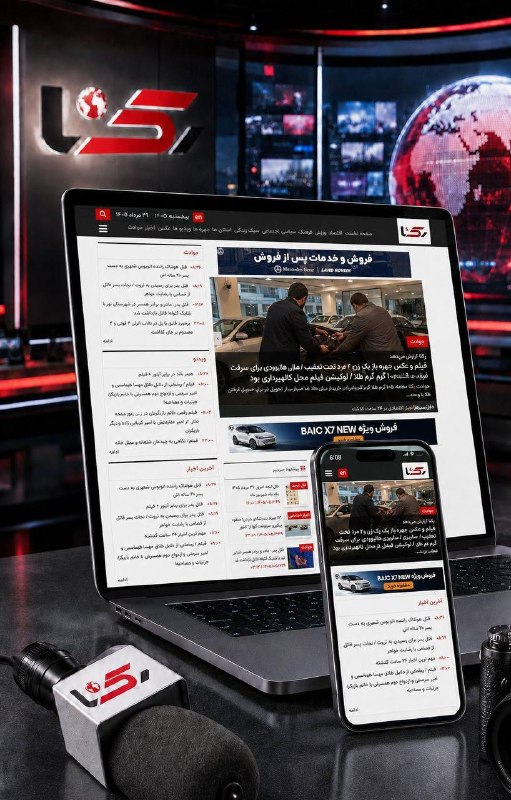 آژانس خبری رکنا | Rokna NEWS Agency: 🟢 خبرها را کامل و لحظهبهلحظه در سایت رکنا دنبال کنید؛ از تازهترین حوادث و اخبار اجتماعی تا مهمترین رویدادهای اقتصادی