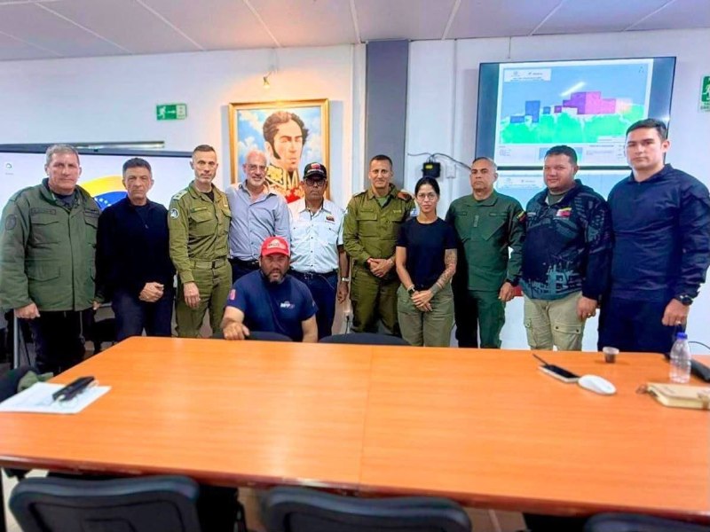 ביקור נדיר: קציני צה"ל בוונצואלה נפגשו עם שר התשתיות לסיוע