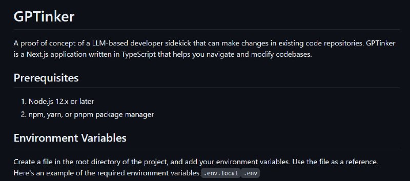 #gptinker #AI #GPT-4 🏵  #程序 |  gptinker - 使用 GPT-4 进行端到端编码🍥  简介
