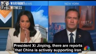 ️🇺🇸🇮🇷🇺🇳🇨🇳 US UN Ambassador Waltz on whether China actively supports Iran: