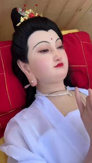 观世音 #实体娃娃 😑 宗教 色彩 ！买回去 供奉起来 ？ 观音感谢家人们投稿！