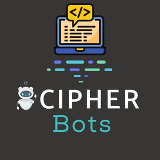 CIPHER Bots Telegram channel profile photo