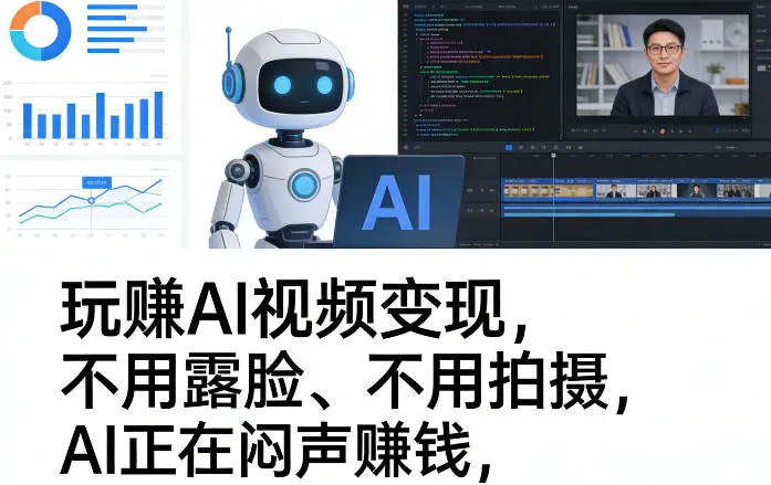 📌 #短视频 ✍️ 《玩賺AI视频变现 不用露脸、不用拍摄 AI正在闷声賺钱》📖 项目介绍