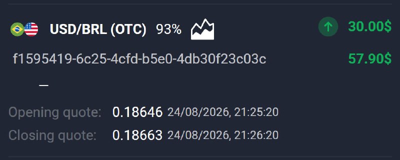 🔥AVIATOR CHANNEL🔥: 📊 USD/BRL (OTC) 🕘 1 MINUTES 💵 Use 30 from balance ➡️ CLICK HERE AND REGISTER✅ TRADE CLOSED IN PROFIT!💵 BALANCE: $80,20👉