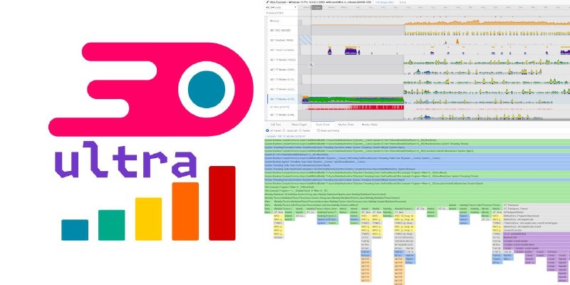 🍭 #开发工具 #性能分析 #.NET🏵 Ultra - .NET跨平台性能分析工具🍥 简介