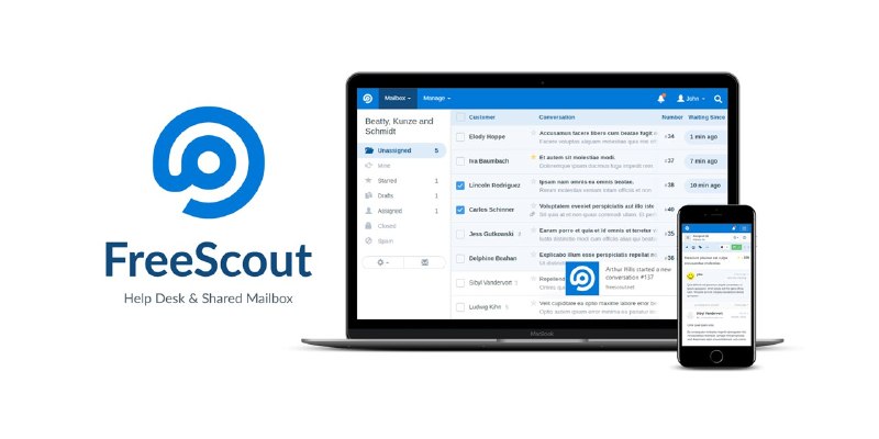 🍭 #开源软件 #客户支持系统🏵 FreeScout - 自托管开源客户支持系统🍥 简介