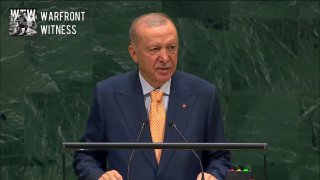 ️🇹🇷🇵🇸🇮🇱 Turkish President Erdogan, at the UN General Assembly: