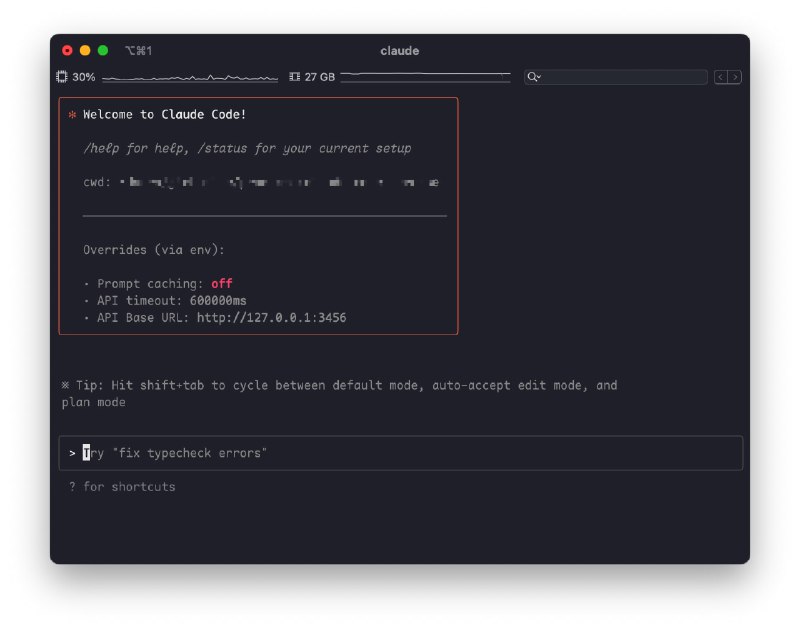 🗣  每日羊毛线报  👈🏵  Claude Code Router - Claude请求路由🍥 简介
