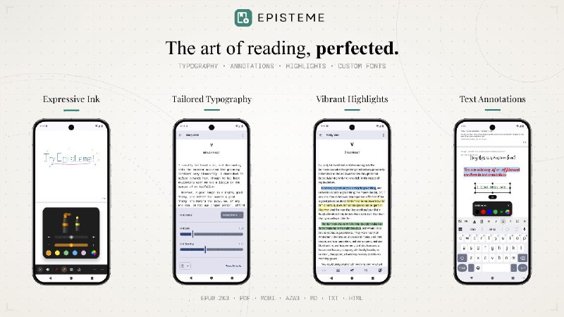 🍭 #文档阅读 #开源工具🏵 Episteme - 离线文档与电子书阅读器🍥 简介