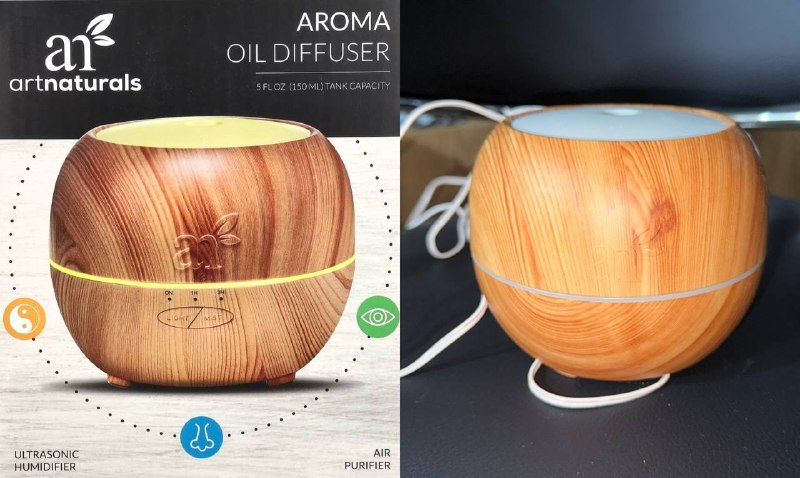 Ароматический диффузор для эфирных масел в коробке