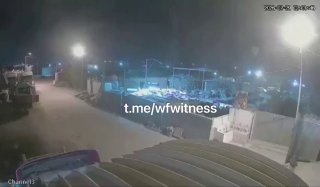 ️🇮🇶🇺🇸🇸🇦 צילומי טלוויזיה במעגל סגור מציגים את הרגע שבו תקיפות ארה"ב-סעודיה מכוונות לתפקיד של PMF באד ד…