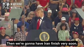 ️🇺🇸🇮🇷 USA President Trump repeated that the war with Iran will end soon one way or another.