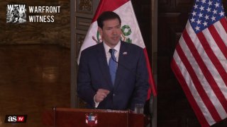 ️🇵🇪🇺🇸 שר החוץ של ארה"ב רוביו בנושא ארגוני פשע טרנס-לאומיים:
