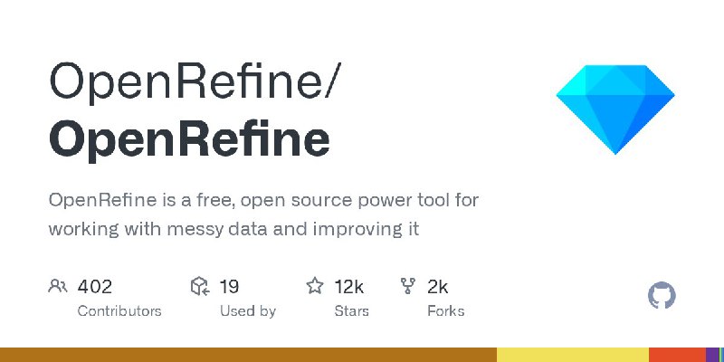 🍭  #数据处理 #数据清洗🏵  OpenRefine - 数据清洗与整合🍥 简介