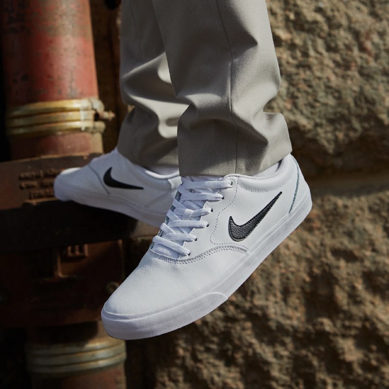 Imagem Tênis Nike Charge Canvas White Black