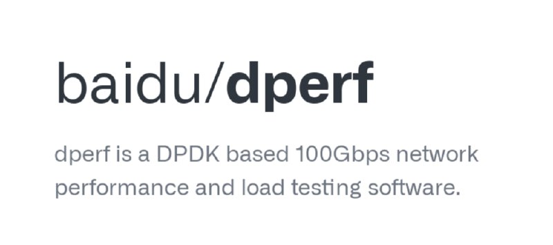 #dperf #开源 #网络测试 🏵  #程序 |  dperf - 高性能网络测试工具🍥  简介