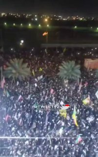 ארונו של סייד חמינאי הועבר ליד בית החולים אל-קפיל
