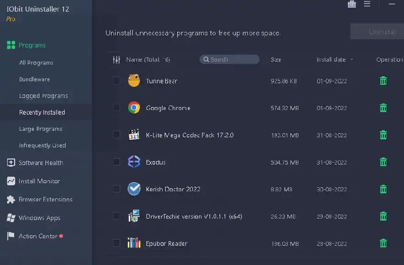 #Windows | iobit uninstaller 12 pro 激活码4D508-43EFA-8A260-870TB到期