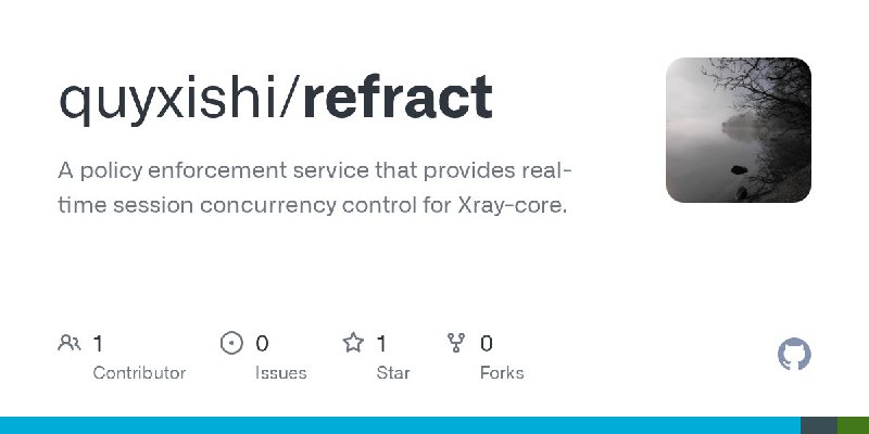 🍭 #Xray工具 #策略管理🏵 Refract - Xray会话并发控制🍥 简介