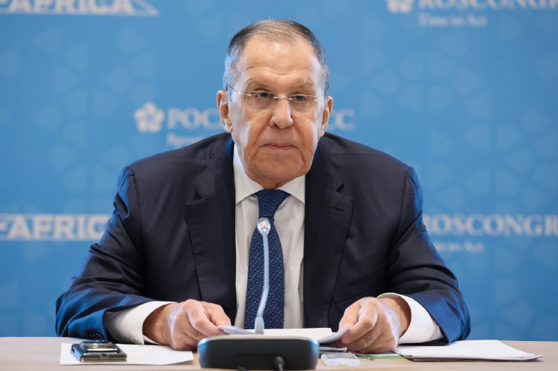 דברי פתיחה של שר החוץ הרוסי סרגיי לברוב בארוחת בוקר עבודה עם שרי החוץ של מדינות אפריקה (מוסקווה, 28 באוקטוב…