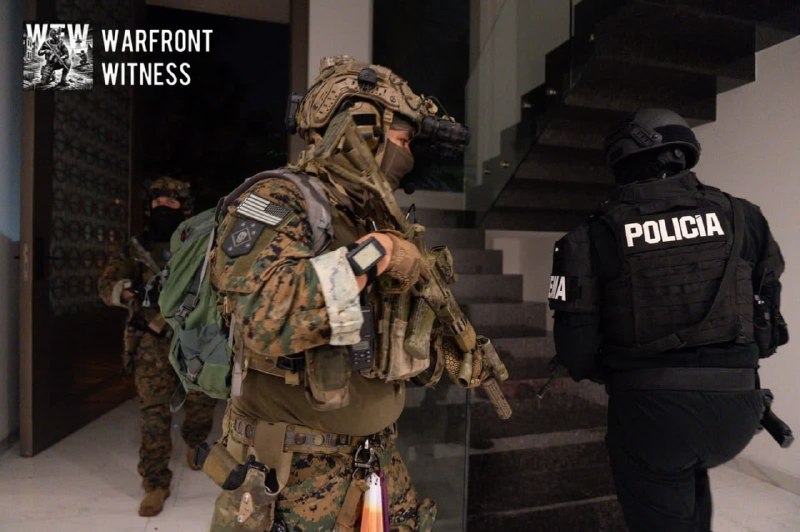 ️🇺🇸🇪🇨 The National Police of Ecuador, backed by US Southern Command troops and the DEA, carried out raids throughout Manavi, Goiás, Los Rios and El Oro, dismantling a network working directly for the Jalisco New Generation Cartel and arresting more than 30 people.