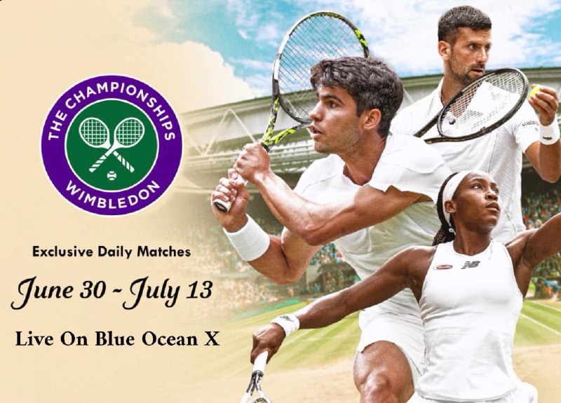 New Events For Tennis  Total Events: 9 Tennis 01 :Wimbledon Court 15 ft Wheelchair Singles @ Jul 11 6:00 AMTennis 02 :Wimbledon No 3 Court ft Invitation Doubles @ Jul 11 6:00 AMTennis 03 :Wimbledon Court 12 ft Junior Singles & Doubles @ Jul 11 6:00 AMTennis 04 :Wimbledon Court 18 ft Junior Singles & Doubles @ Jul 11 6:00 AMTennis 05 :Wimbledon Court 14 ft Wheelchair Singles @ Jul 11 6:00 AMTennis 06 :Breakfast at Wimbledon A @ Jul 11 7:00 AMTennis 07 :Wimbledon No 1 Court ft Doubles Semifinals @ Jul 11 8:00 AMTennis 08 :2025 Wimbledon Tennis Gentlemens Semifinals @ Jul 11 8:00 AMTennis 09 :2025 Wimbledon Primetime @ Jul 11 9:00 PM