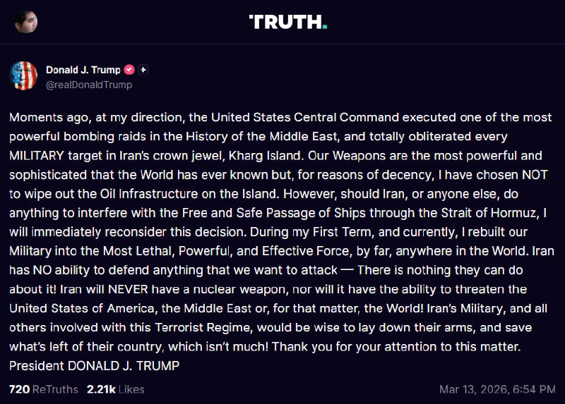 Documentation from Iran - 2026-03-13