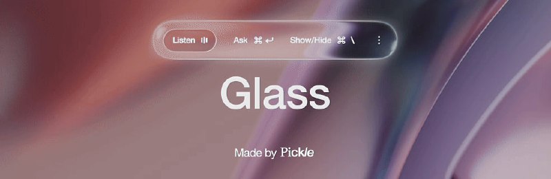 🍭  #桌面工具 #智能助手🏵  Glass - 桌面数字助理🍥 简介