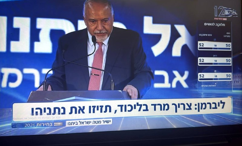 ליברמן: קיבלתי הצעות ממפלגת הליכוד; נתניהו חייב לעזוב. להרים את דגל המרד בתוך מפלגת הליכוד ולהפיל אותו.