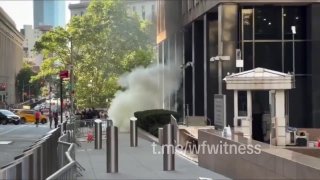 ️🇺🇸פיצוץ ודיווח על ירי לעבר פדראל פלאזה 26, ניו יורק הבוקר.