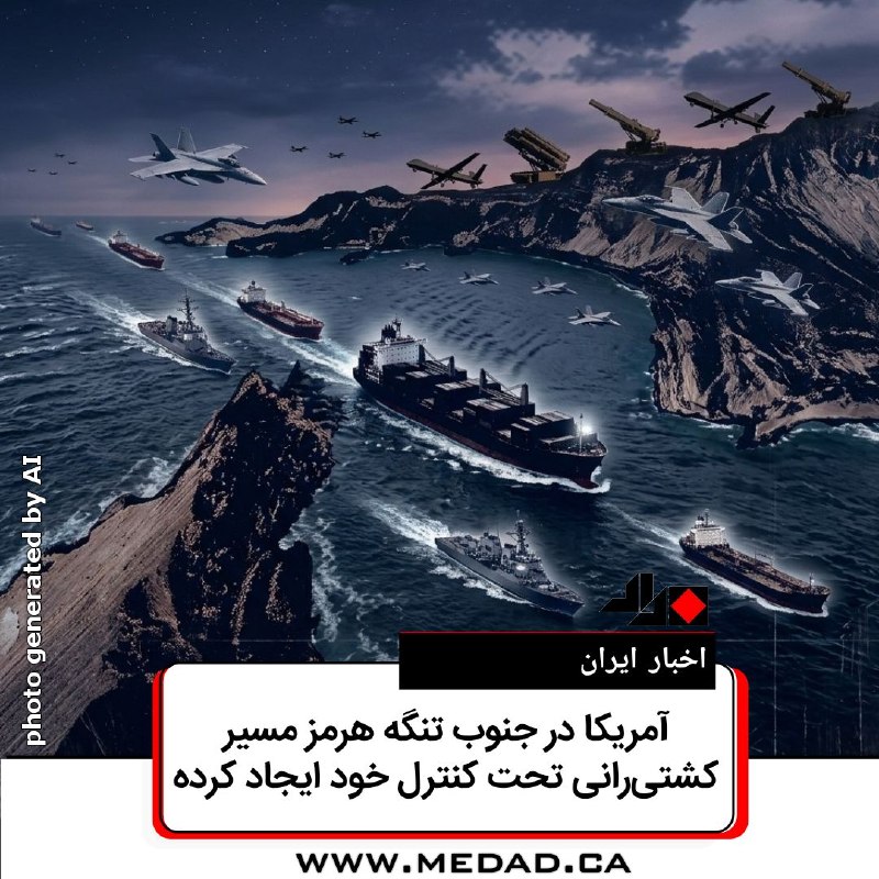 مداد، مجله آنلاین مونترال: ✏️ آخرین اخبار ایرانتحریریه مداد | بیست اوت ۲۰۲۶▫آمریکا مسیر کشتیرانی تحت کنترل خود در جنوب تنگه هرمز ایجاد کرده استاکسی