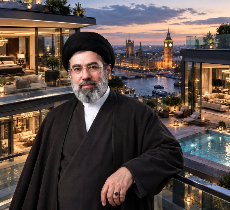 ایران بیدار: 🔴 روزنامه ساندیتایمز:مجتبی خامنهای دو آپارتمان پنتهاوس فوق لاکچریش توی لندن رو به قیمت،۳۶ میلیون پوند[۱۱ هزار میلیارد