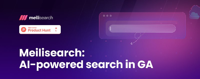 🗣  每日羊毛线报  👈🏵  Meilisearch - 极速搜索引擎API🍥 简介