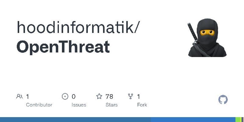 🍭 #网络安全 #威胁情报 #开源项目🏵 OpenThreat - 威胁情报共享平台🍥 简介