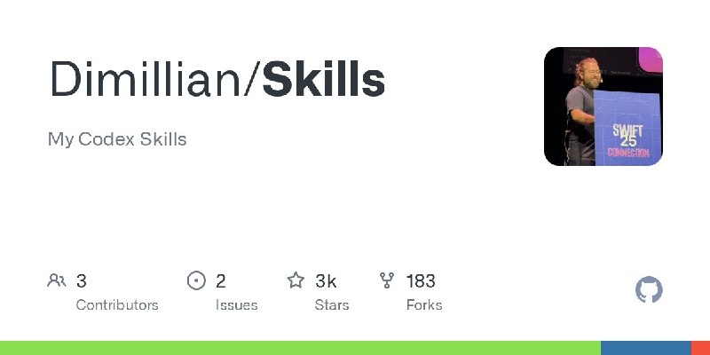 🍭 #开发者工具 #Apple开发🏵 Skills Public - Apple平台开发效率工具集🍥 简介