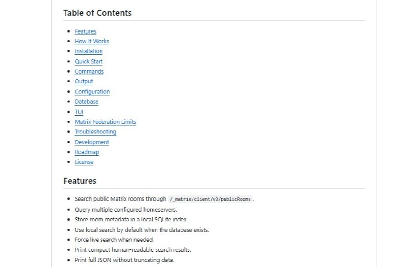 🍭 #Rust #Matrix #开源工具🏵 MxFind - Matrix公共房间检索工具🍥 简介