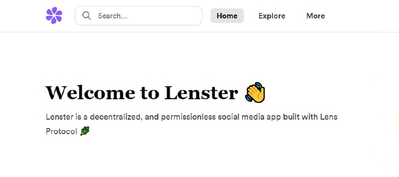 #Lenster #社交 #开源 🏵  #程序 |  Lenster - 创建去中心化社交媒体🍥  简介
