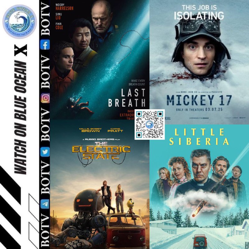 LIVE ON BLUE FLIX  🔤🔤🔤🔤🔤🔤Last Breath” (2025) Mickey 17 (2025)Little Siberia (2025)The Electric State (2025)“Last Breath” (2025) သည် အမေရိကန်ထုတ် ရှင်သန်မှုဆိုင်ရာ သည်းထိတ်ရင်ဖိုဇာတ်ကားတစ်ကားဖြစ်ပြီး၊ ဒါရိုက်တာ Alex Parkinson မှ ရိုက်ကူးထားကာ၊ သူကိုယ်တိုင် Mitchell LaFortune နှင့် David Brooks တို့နှင့်အတူ ဇာတ်ညွှန်းရေးသားခဲ့ပါတယ်။ ဒီဇာတ်ကားမှာ နာမည်ကြီးသရုပ်ဆောင်များဖြစ်တဲ့ Woody Harrelson၊ Simu Liu၊ Finn Cole နှင့် Cliff Curtis တို့ ပါဝင်သရုပ်ဆောင်ထားပါတယ်။ ဒီရုပ်ရှင်ဟာ ၂၀၁၉ ခုနှစ်က Parkinson နှင့် Richard da Costa တို့ ပူးတွဲရိုက်ကူးခဲ့တဲ့ မှတ်တမ်းရုပ်ရှင် “Last Breath” ကို အခြေခံထားပြီး၊ ဖြစ်ရပ်မှန်တစ်ခုကို ပြန်လည်ဖန်တီးထားတာဖြစ်ပါတယ်။ဇာတ်လမ်းအကျဉ်း“Last Breath” ဇာတ်ကားဟာ ၂၀၁၂ ခုနှစ်မှာ မြောက်ပင်လယ် (North Sea) မှာ ဖြစ်ပွားခဲ့တဲ့ အံ့အားသင့်ဖွယ် ရှင်သန်မှုဇာတ်လမ်းတစ်ခုကို အဓိကထားပြီး ရိုက်ကူးထားတာပါ။ ဇာတ်လမ်းရဲ့ အဓိကဇာတ်ကောင်ဖြစ်တဲ့ Chris Lemons (Finn Cole သရုပ်ဆောင်) ဟာ အတွေ့အကြုံရှိတဲ့ နက်ရှိုင်းပင်လယ်ရေငုပ်သမားတစ်ဦးဖြစ်ပြီး၊ သူဟာ ပင်လယ်အောက်ပေ ၃၀၀ ခန့်မှာ ဓာတ်ငွေ့ပိုက်လိုင်းပြုပြင်တဲ့အလုပ်ကို လုပ်ဆောင်နေချိန်မှာ မတော်တဆမှုတစ်ခုကြောင့် သူ့ရဲ့ အောက်ဆီဂျင်ပိုက် (umbilical cord) ပြတ်ထွက်သွားခဲ့ပါတယ်။ ဒီအခါမှာ သူ့မှာ အောက်ဆီဂျင်သုံးမိနစ်စာခန့်သာ ကျန်ရှိတော့ပြီး၊ ကယ်ဆယ်ရေးအဖွဲ့က အချိန်နဲ့အပြိုင် သူ့ကို ကယ်တင်ဖို့ ကြိုးစားရပါတယ်။ Woody Harrelson သရုပ်ဆောင်ထားတဲ့ Duncan Allcock နှင့် Simu Liu သရုပ်ဆောင်ထားတဲ့ David Yuasa တို့ကတော့ သူ့ကို ကယ်တင်ဖို့ အဓိကပါဝင်တဲ့ ရေငုပ်သမားတွေပါ။ဒီဖြစ်ရပ်မှာ အံ့သြစရာကောင်းတာက Chris Lemons ဟာ အောက်ဆီဂျင်မရဘဲ မိနစ် ၃၀ ကျော်ထိ အသက်ရှင်ခဲ့ပြီး၊ နောက်ဆုံးမှာ ဦးနှောက်ထိခိုက်မှု သို့မဟုတ် ရုပ်ပိုင်းဆိုင်ရာ ထိခိုက်မှုတစ်စုံတစ်ရာ မရှိဘဲ ပြန်လည်သက်သာလာခဲ့တာပါ။ ဒီအချက်ကို သိပ္ပံပညာရှင်တွေတောင် အတိအကျရှင်းပြလို့မရခဲ့ပါဘူး။ထူးခြားချက်များ • ဖြစ်ရပ်မှန်ကို အခြေခံထားခြင်း - ဒီဇာတ်ကားဟာ လက်တွေ့ဘဝက မယုံနိုင်စရာဖြစ်ရပ်တစ်ခုကို ပြန်လည်ပုံဖော်ထားတာဖြစ်လို့ ပရိသတ်ကို ပိုမိုဆွဲဆောင်နိုင်ပါတယ်။ • ရင်တထိတ်ထိတ်အခန်းများ - ပင်လယ်အောက်က မှောင်မဲပြီး အေးခဲတဲ့ပတ်ဝန်းကျင်မှာ ရိုက်ကူးထားတဲ့ အခန်းတွေက ကြည့်ရှုသူတွေကို တကယ့်ကို ဖိအားပေးပြီး စိတ်လှုပ်ရှားမှုဖြစ်စေပါတယ်။ • သရုပ်ဆောင်မှု - Woody Harrelson ရဲ့ အတွေ့အကြုံရှိပြီး စိတ်ခံစားမှုပြည့်ဝတဲ့ သရုပ်ဆောင်ချက်က ဇာတ်ကားကို ပိုမိုအားဖြည့်ပေးထားပါတယ်။ Simu Liu နှင့် Finn Cole တို့ကလည်း ဇာတ်ကောင်တွေကို ကောင်းမွန်စွာ အသက်သွင်းနိုင်ခဲ့ပါတယ်။ထုတ်ဝေမှုနှင့် အောင်မြင်မှု“Last Breath” ကို အမေရိကန်ပြည်ထောင်စုမှာ ၂၀၂၅ ခုနှစ် ဖေဖော်ဝါရီ ၂၈ ရက်နေ့မှာ Focus Features နှင့် Entertainment Film Distributors တို့က ရုံတင်ပြသခဲ့ပါတယ်။ ရုံတင်ချိန်မှာ ဒေါ်လာ ၇.၈၅ သန်းခန့် ရရှိခဲ့ပြီး ဝေဖန်ရေးဆရာတွေဆီက အပြုသဘောဆောင်တဲ့ သုံးသပ်ချက်တွေ ရရှိခဲ့ပါတယ်။ Rotten Tomatoes မှာ ၇၉% အဆင့်သတ်မှတ်ခံရပြီး၊ Metacritic မှာ ၆၆/၁၀၀ ရမှတ်နဲ့ “ယေဘုယျအားဖြင့် အဆင်ပြေတယ်” ဆိုတဲ့ သုံးသပ်ချက်ကို ရရှိခဲ့ပါတယ်။ ပရိသတ်တွေကလည်း CinemaScore မှာ “B+” အဆင့်သတ်မှတ်ပေးခဲ့ပါတယ်။ဘာကြောင့် ကြည့်သင့်သလဲ?ဒီဇာတ်ကားဟာ လူသားတွေရဲ့ ရှင်သန်လိုစိတ်၊ အဖွဲ့လိုက်လုပ်ဆောင်နိုင်မှုနှင့် အချိန်နဲ့အပြိုင် ရင်ဆိုင်ရတဲ့ စိန်ခေါ်မှုတွေကို ပြသထားတာဖြစ်လို့၊ သည်းထိတ်ရင်ဖိုဇာတ်ကားကြိုက်သူတွေအတွက် မလွတ်သင့်တဲ့ ရုပ်ရှင်တစ်ကားပါ။ ပင်လယ်အောက်ကမ္ဘာရဲ့ အန္တရာယ်များပြီး လှပတဲ့ရှုခင်းတွေကိုပါ ခံစားကြည့်ရှုနိုင်မှာဖြစ်ပါတယ်။