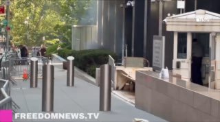 🔴דיווח על פיצוץ וירי מול בניין פדרלי בניו יורק