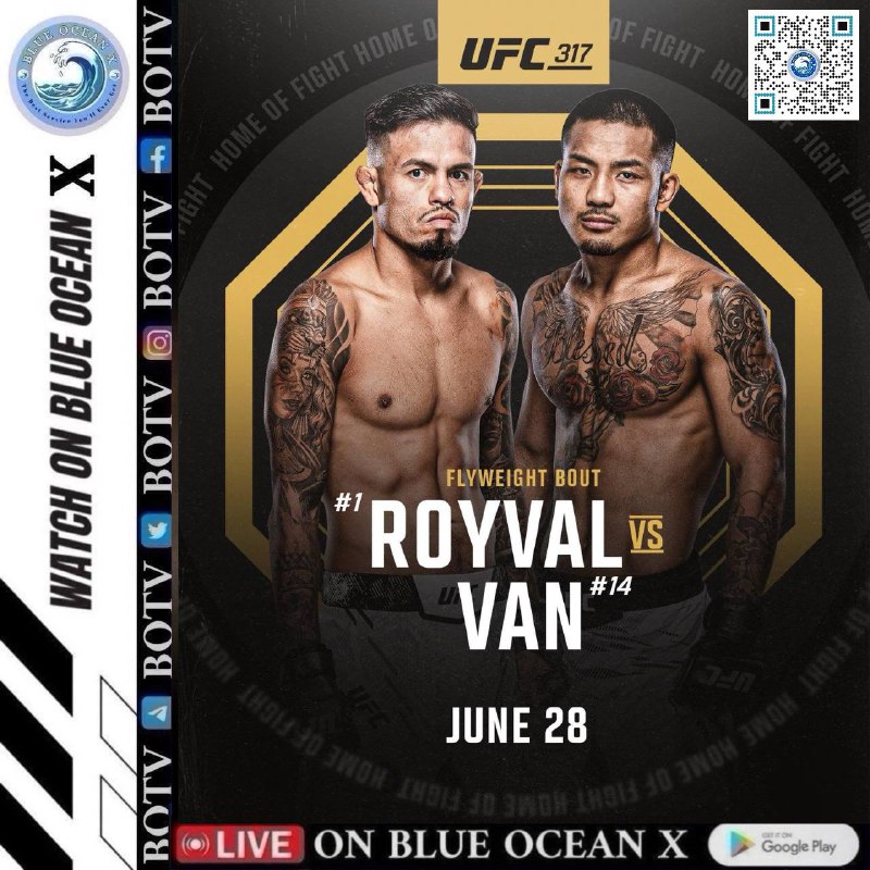 UFC 317 | June 28 👊👊👊Joshua Van ကတော့ နောက်ဆုံးပွဲ ထိုးပြီးတာ ၂ ရက်ပဲရှိသေးတယ်၊ short notice နဲ့ အစားထိုး ပွဲဖြစ်ဖို့များနေပါတယ်။UFC ဘက်က တရားဝင် အတည်မပြုသေးပေမဲ့ UFC 317, June 28 မှာပြုလုပ်မယ့် ပွဲအတွတ် Flyweight, Rank1(Brandon Royval) နဲ့ ထိုးရမယ့် Rank6 (Manel Kape) နေရာဝင်ထိုးဖြစ်ဖို့ သတင်းတွေထွတ်နေပါတယ်။UFC ဘက်က အတည်ပြုမယ့်သတင်းကိုပဲ အားလုံး ရင်ခုန်စွာ စောင့်မျှော်ကြတာပေါ့ဗျာ။#joshuavan#ufc#UFC317#lasvegas9 JUN 22025
