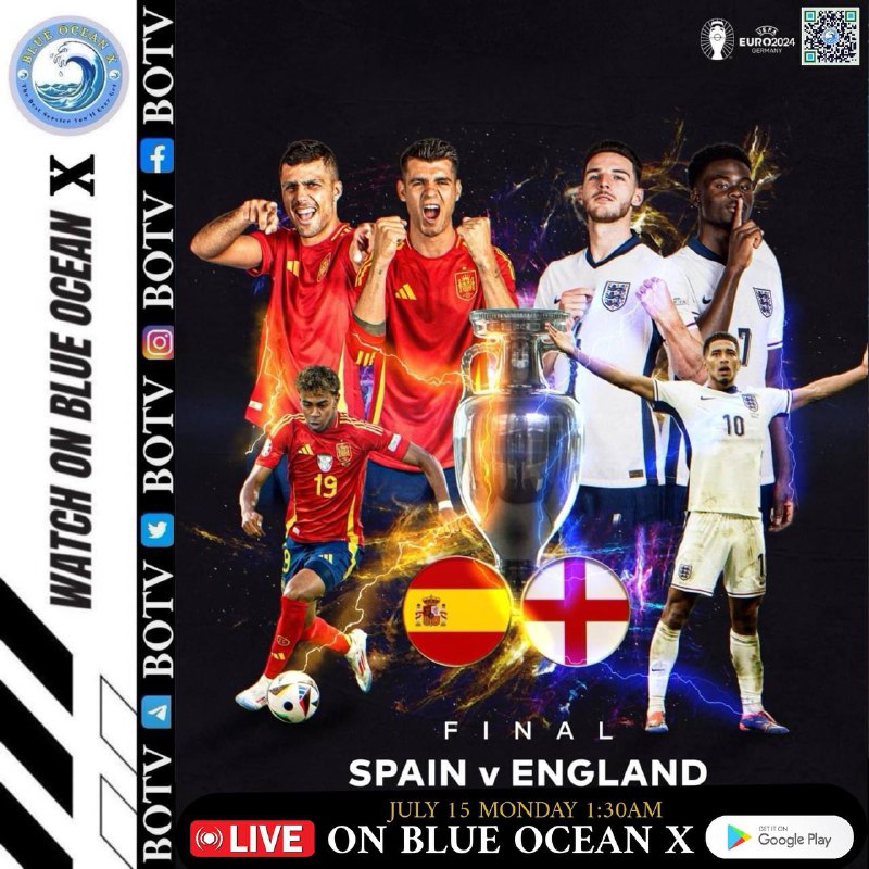 SPAIN Vs ENGLAND UEFA EUROPEAN 2024 FINAL    🇪🇸🏆🏴󠁧󠁢󠁥󠁮󠁧󠁿 ARGENTINA Vs COLOMBIA COPA AMERICA 2024 FINAL 🇦🇷🏆🇨🇴FINAL ၂ ပွဲလုံးကို ဘယ်သူ ဖလားဆွတ်ခူးယူမလဲဆိုတာ တိကျတဲ့ အဖြေ ပေးနိူင်သူကို  BLUE OCEAN X SERVICE ကနေ VIP PACKAGES ၇၀၀၀ကျပ် တန် သုံးလ ၁၀ ယောက်စာ မဲဖောက်ပေးသွားပါမည်။☺️ယခုတင်ထားနဲ့ ပို့စ်ကို LIVE & SHARE လုပ်ပြီး PAGE အောက်မှာ တင်ပြီး ကွန်မန်းရေးသွားပါ ဘယ်နိူင်ငံ ဖလားဆွတ်ခူးမလဲဆိုတာ တိကျတဲ့ အဖြေကို ရေးသွားပေးပါ။ စိတ်ဝင်စားပါကခုစလိုက်ကြရအောင်မိတ်ဆွေတို့ 😊😊စပိန် Vs အင်္ဂလန် ၁၅ ရက် တနင်္လာနေ့  ၁:၃၀မနက် အာဂျင်တီးနား Vs ကိုလံဘီယာ ၁၅ ရက် တနင်္လာနေ့  ၆:၃၀မနက်UEFA EUROPEAN 2024 FINAL ပွဲစဉ်နဲ့ COPA AMERICA 2024 FINAL ပွဲစဉ် ၂ပွဲလုံးကို ၁၅/၇/၂၀၂၄ မနက်မှာ BLUE OCEAN X ရုပ်သံလိုင်းများကနေ UHD-4K လိုင်းများဖြင့် ထုတ်လွင့်ပြသ ပေးပါမည်ဆိုတဲ့အကြောင်း ကြိုတင်အသိပေးအပ်ပါသည်။xxxxxxxxxxxxxxxxxxxxxxxxxxxxxxxxxxxxxxxxxxxxxxxxxxxx🔷 စုံလင်လှတဲ့ ရုပ်သံလိုင်းများနဲ့ နာမည်ကြီး ကမ္ဘာ့ အားကစားပွဲ စဉ်များအားလုံးကို BLUE OCEAN X တစ်နေရာတည်းကနေ တိုက်ရိုက်ကြည့်ရှုလိုက်ပါ။🔷 နေ့စဉ်နဲ့အမျှ ထုတ်လွင့်ပြသနေနသော နိူင်ငံတကာ အားကစားပွဲစဉ်များအားလုံးကိုလဲ Blue Ocean TV Service မှာ ၉၀:/: ရာခိုင် နူန်း UHD , FHD , HD ENGLISH အသံထွက် ရုပ်သံလိုင်းများဖြင့်ကြည့်ရူ့ခံစားနိူင်ပါသည်။🔷 Channels တော်တော်များများကိုလဲ 70:/: EPG ထည့်သွင်းပေးထားတဲ့အတွက်ကြောင့် မတူညီနိူင်တဲ့ အရသာတွေနဲ့ ကြည့်ရူ့ခံစားရမှာဖြစ်ပါတယ်။🔷 အကောင့် သက်တမ်းတိုးခြင်း၊ အကောက်သစ်ဝယ်ယူလိုခြင်းများအတွက် နေ့စဉ် မနက် [ ၉ ] နာရီမှ၊ ညနေ [ ၇ ] နာရီအထိ ဆောင်ရွက်ပေးပါသည်။🔷 အဆင်မပြေတာ အခက်အခဲတစ်စုံတစ်ရာရှိပါကလည်း Page Messenger မှတစ်ဆင့်မေးမြန်းနိုင်ပါကြောင်း ရိုသေလေးစားစွာ အသိပေးအပ်ပါသည်။🔷 TELEGRAM CHANNEL       