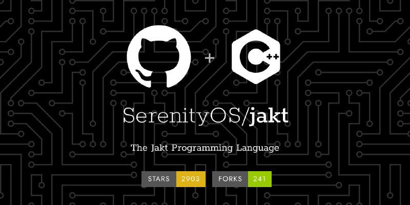 🗣  每日羊毛线报  👈🏵  Jakt - 内存安全的系统编程语言🍥 简介