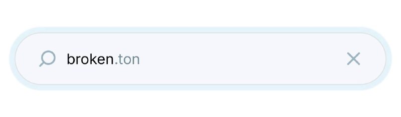MEDIA: ⚠️ NEW: TON Domains are brokenTON domains (such as cold.ton for example) are currently broken, showing issues in both di