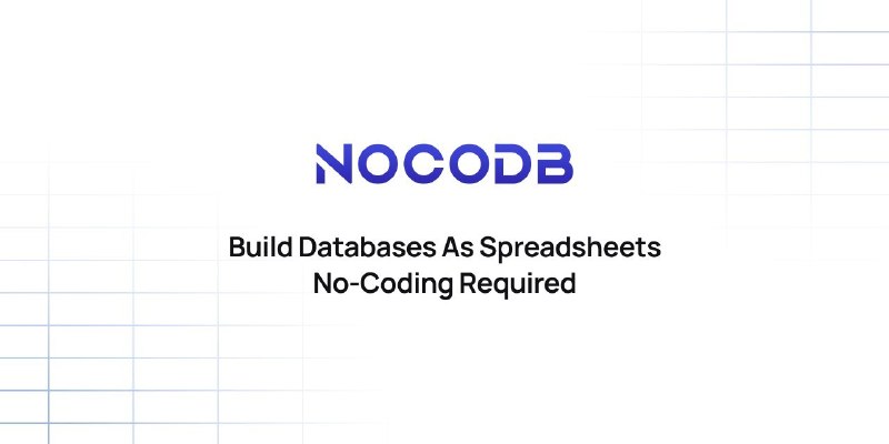 🍭 #数据库 #开源工具 #Airtable替代🏵 NocoDB - 在线数据库可视化管理平台🍥 简介