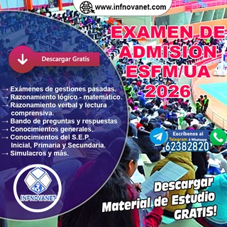 Grupo Oficial 🇧🇴Postulantes ESFM/UA 2026 Bolivia