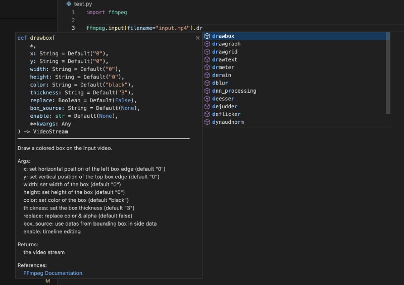 🗣  每日羊毛线报  👈🏵  typed-ffmpeg - Python FFmpeg 封装库🍥 简介
